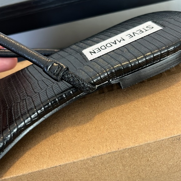 Steve maddenTahiti slide sandals, black simple sandal - Picture 10 of 10